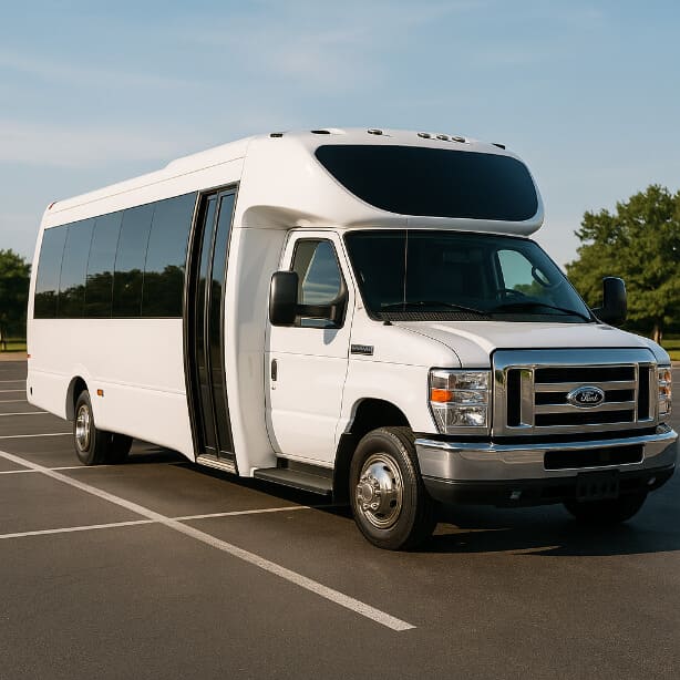 Palmdale Shuttle Bus Rentals 20 Passenger Shuttle Bus