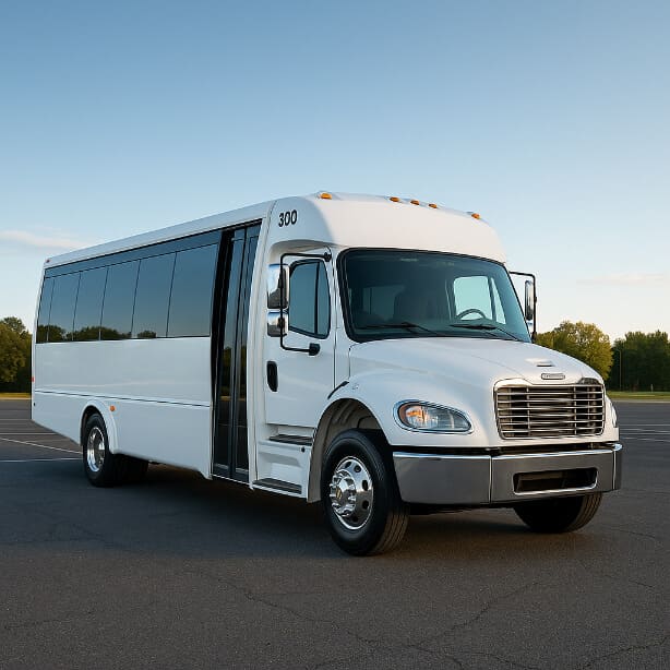 Palmdale Shuttle Bus Rentals 25 Passenger Shuttle Bus