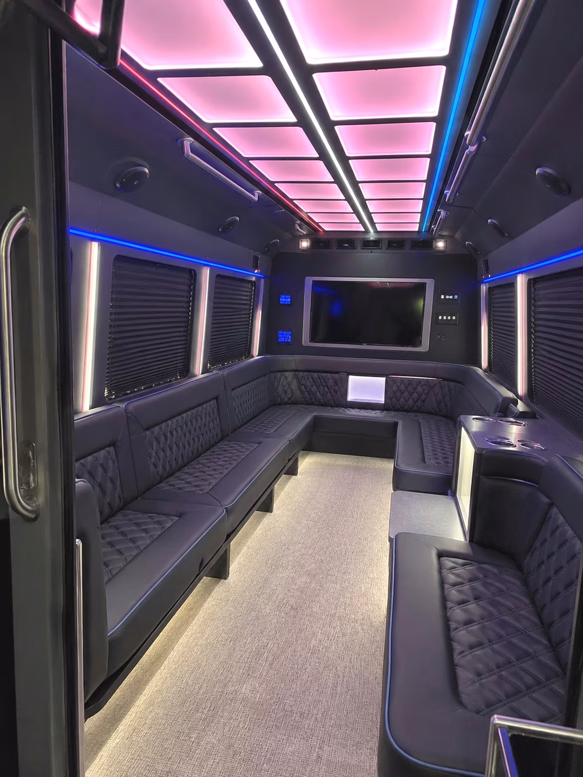 hit every photo stop in your palmdale party bus before the dance