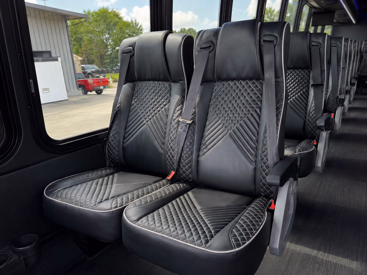 palmdale charter bus interior