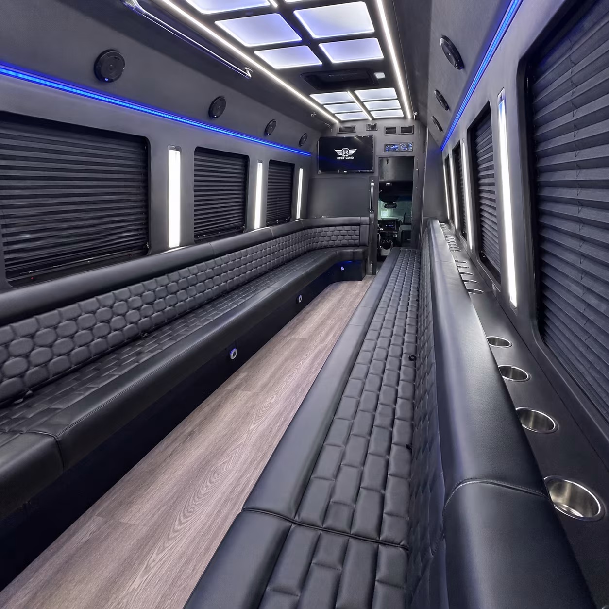 sports fan party buses for tailgates rodeos and indoor football